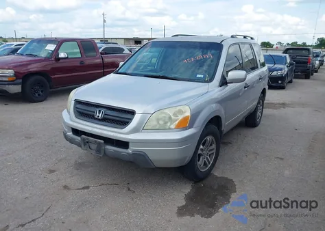 2004 Honda Pilot Ex-L from USA, damaged, VIN 2HKYF18674H611703